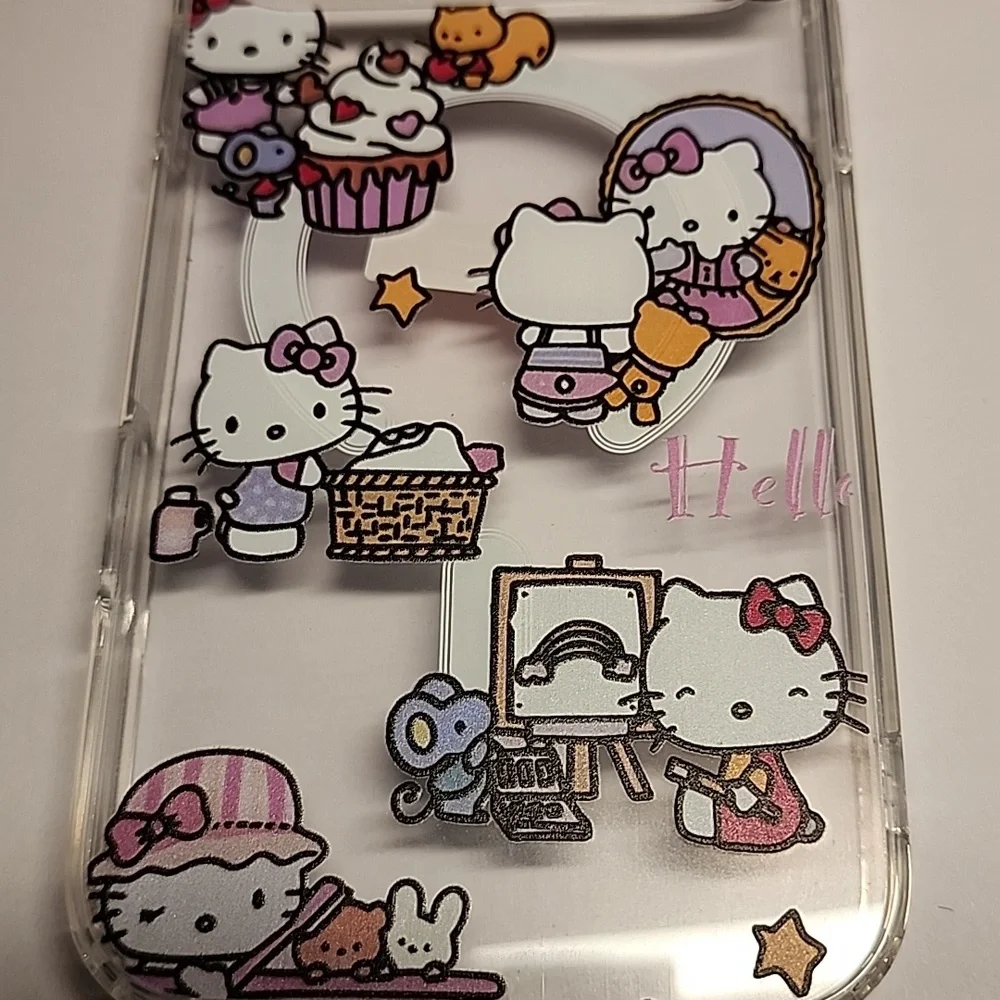 Brand new Apple IPhone 17 Pro Max Hello Kitty Silicone Phone case